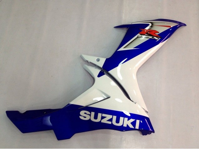 Billige Suzuki GSXR 600 / GSXR 750 Motorrad Verkleidung 2011-2024 - Blau Weiss