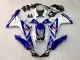 Billige Suzuki GSXR 600 / GSXR 750 Motorrad Verkleidung 2011-2024 - Blau Weiss