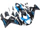 Billige Suzuki GSXR 600 / GSXR 750 Motorrad Verkleidung 2011-2024 - Blau Matt Schwarz