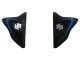 Billige Suzuki GSXR 600 / GSXR 750 Motorrad Verkleidung 2011-2024 - Blau Matt Schwarz