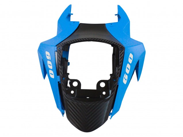 Billige Suzuki GSXR 600 / GSXR 750 Motorrad Verkleidung 2011-2024 - Blau Matt Schwarz