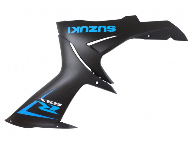 Billige Suzuki GSXR 600 / GSXR 750 Motorrad Verkleidung 2011-2024 - Blau Matt Schwarz