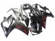 Billige Yamaha YZF R3/R25 Motorrad Verkleidung 2015-2018 - Glanzendes Schwarz Matt Schwarz Rot