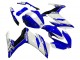 Billige Yamaha YZF R3/R25 Motorrad Verkleidung 2015-2018 - Weiss Blau Schwarz Rennen