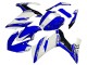 Billige Yamaha YZF R3/R25 Motorrad Verkleidung 2015-2018 - Weiss Blau Schwarz Rennen