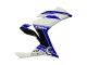 Billige Yamaha YZF R3/R25 Motorrad Verkleidung 2015-2018 - Weiss Blau Schwarz Rennen