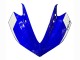 Billige Yamaha YZF R3/R25 Motorrad Verkleidung 2015-2018 - Weiss Blau Schwarz Rennen