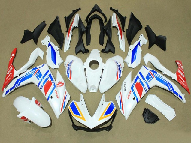 Billige Yamaha YZF R3/R25 Motorrad Verkleidung 2015-2018 - Weiss Blau Rot Yamalube
