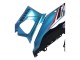 Billige Yamaha YZF R3/R25 Motorrad Verkleidung 2019-2021 - Blau Schwarz