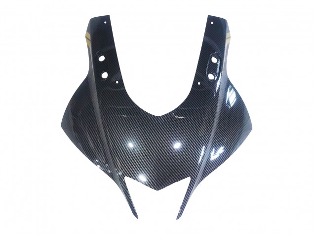 Billige Yamaha YZF R3/R25 Motorrad Verkleidung 2019-2021 - Gold Schwarz Carbonfaser