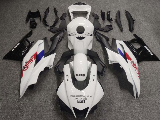 Billige Yamaha YZF R3/R25 Motorrad Verkleidung 2019-2021 - Weiss Rot Blau Schwarz Carbonfaser 1919