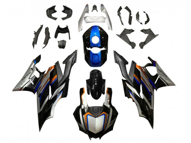 Billige Yamaha YZF R3/R25 Motorrad Verkleidung 2019-2021 - Silber Orange Blau Schwarz