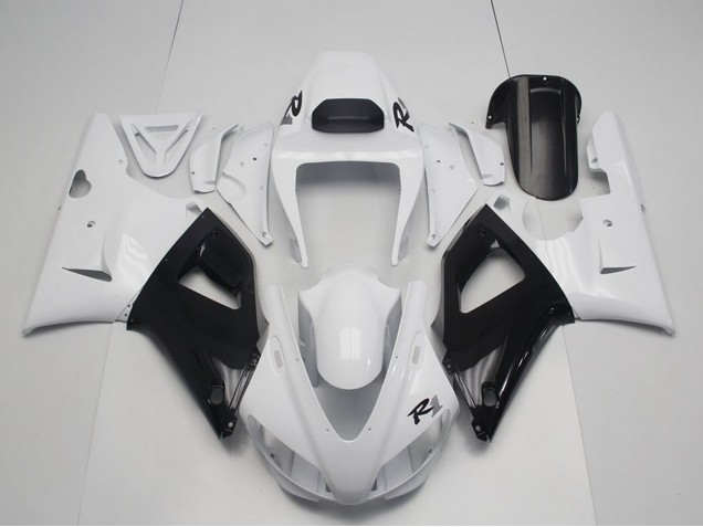 Billige Yamaha YZF R1 Motorrad Verkleidung 1998-1999 - Perl Weiss Schwarz