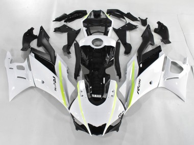 Billige Yamaha YZF R3/R25 Motorrad Verkleidung 2019-2021 - Weiss Grun Schwarz