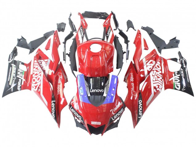 Billige Yamaha YZF R3/R25 Motorrad Verkleidung 2019-2021 - Rot Lila Schwarz Valsir Lenovo