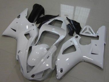 Billige Yamaha YZF R1 Motorrad Verkleidung 2000-2001 - Perl Weiss