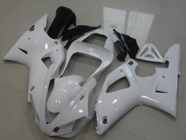 Billige Yamaha YZF R1 Motorrad Verkleidung 2000-2001 - Perl Weiss
