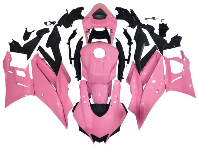 Billige Yamaha YZF R3/R25 Motorrad Verkleidung 2022-2024 - Rosa Schwarz