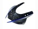 Billige Yamaha YZF R3/R25 Motorrad Verkleidung 2022-2024 - Marble Schwarz Silber Blau Geschmiedet Carbonfaser Stil