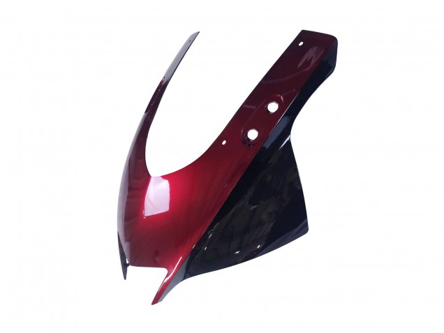 Billige Yamaha YZF R3/R25 Motorrad Verkleidung 2022-2024 - Rot Weiss Glanzendes Schwarz