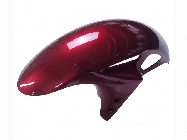 Billige Yamaha YZF R3/R25 Motorrad Verkleidung 2022-2024 - Rot Weiss Glanzendes Schwarz