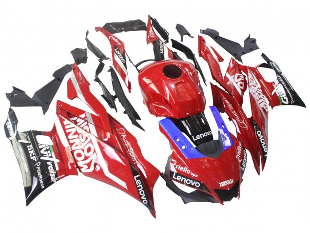 Billige Yamaha YZF R3/R25 Motorrad Verkleidung 2022-2024 - Rot Blau Schwarz Lenovo Valsir