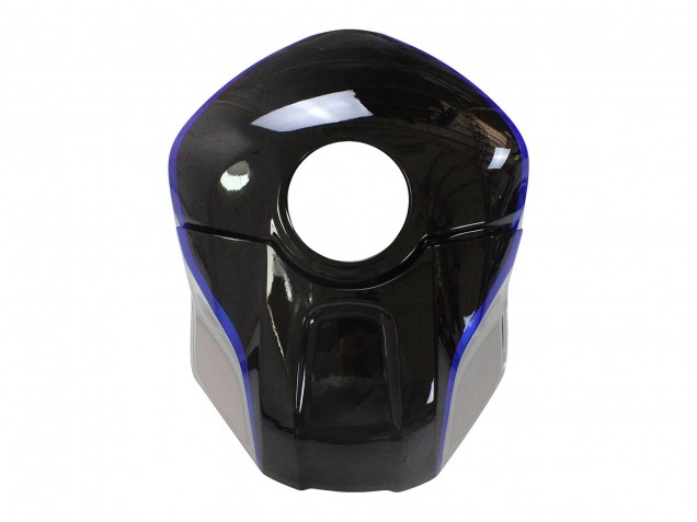 Billige Yamaha YZF R3/R25 Motorrad Verkleidung 2022-2024 - Silber Blau Glanzendes Schwarz