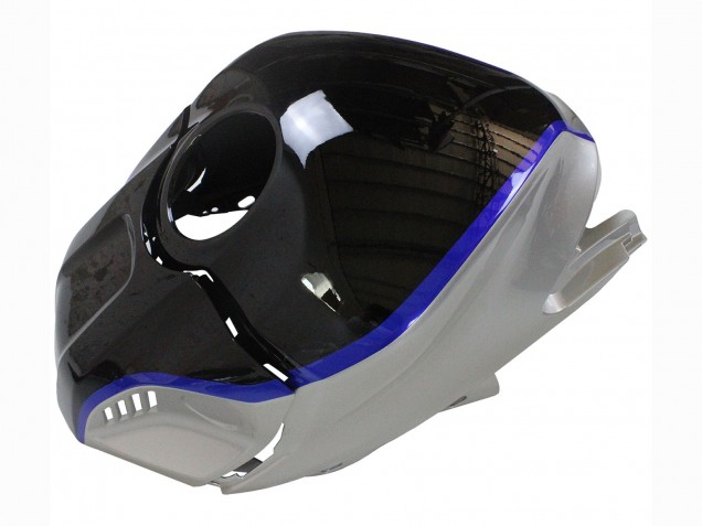 Billige Yamaha YZF R3/R25 Motorrad Verkleidung 2022-2024 - Silber Blau Glanzendes Schwarz