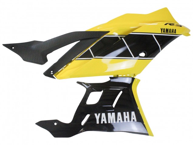 Billige Yamaha YZF R3/R25 Motorrad Verkleidung 2022-2024 - Gelb Schwarz