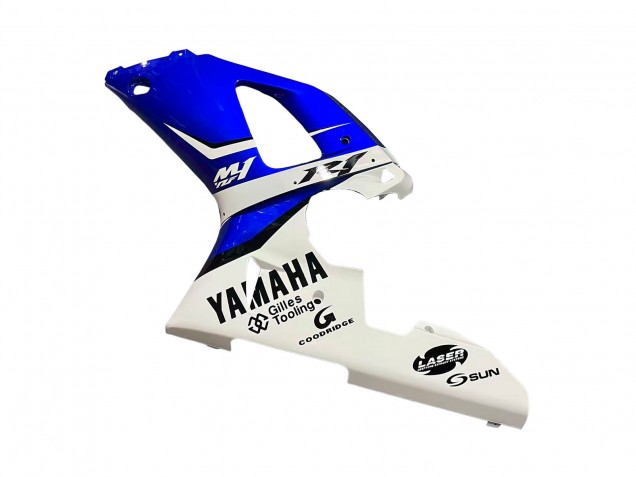 Billige Yamaha YZF 1000 R1 Motorrad Verkleidung 1998-1999 - Weiss Blau Schwarz