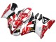 Billige Yamaha YZF 1000 R1 Motorrad Verkleidung 1998-1999 - Rot Weiss Schwarz Gelb Monster Milwaukee MAXXIS 11