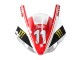 Billige Yamaha YZF 1000 R1 Motorrad Verkleidung 1998-1999 - Rot Weiss Schwarz Gelb Monster Milwaukee MAXXIS 11