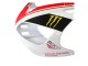 Billige Yamaha YZF 1000 R1 Motorrad Verkleidung 1998-1999 - Rot Weiss Schwarz Gelb Monster Milwaukee MAXXIS 11