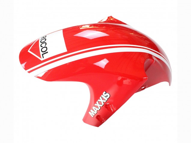 Billige Yamaha YZF 1000 R1 Motorrad Verkleidung 1998-1999 - Rot Weiss Schwarz Gelb Monster Milwaukee MAXXIS 11