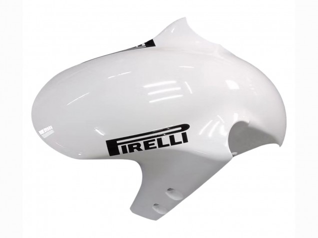 Billige Yamaha YZF 1000 R1 Motorrad Verkleidung 1998-1999 - Weiss Glanzendes Schwarz