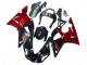 Billige Yamaha YZF 1000 R1 Motorrad Verkleidung 1998-1999 - Glanzendes Schwarz Rot