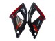 Billige Yamaha YZF 1000 R1 Motorrad Verkleidung 1998-1999 - Glanzendes Schwarz Rot