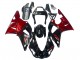 Billige Yamaha YZF 1000 R1 Motorrad Verkleidung 1998-1999 - Glanzendes Schwarz Rot
