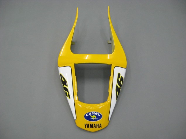 Billige Yamaha YZF 1000 R1 Motorrad Verkleidung 2000-2001 - Weiss Gelb Blau Motul Kamel