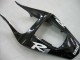 Billige Yamaha YZF 1000 R1 Motorrad Verkleidung 2000-2001 - Glanzendes Schwarz Weiss Aufkleber