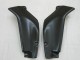 Billige Yamaha YZF 1000 R1 Motorrad Verkleidung 2000-2001 - Glanzendes Schwarz Weiss Aufkleber