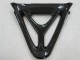 Billige Yamaha YZF 1000 R1 Motorrad Verkleidung 2000-2001 - Glanzendes Schwarz Weiss Aufkleber