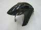 Billige Yamaha YZF 1000 R1 Motorrad Verkleidung 2000-2001 - Glanzendes Schwarz Weiss Aufkleber