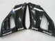 Billige Yamaha YZF 1000 R1 Motorrad Verkleidung 2000-2001 - Glanzendes Schwarz Weiss Aufkleber