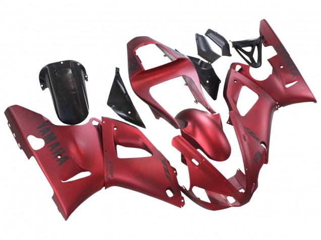 Billige Yamaha YZF 1000 R1 Motorrad Verkleidung 2000-2001 - Matt Rot