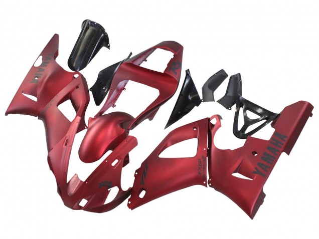 Billige Yamaha YZF 1000 R1 Motorrad Verkleidung 2000-2001 - Matt Rot