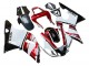 Billige Yamaha YZF 1000 R1 Motorrad Verkleidung 2000-2001 - Rot Weiss Glanzendes Schwarz