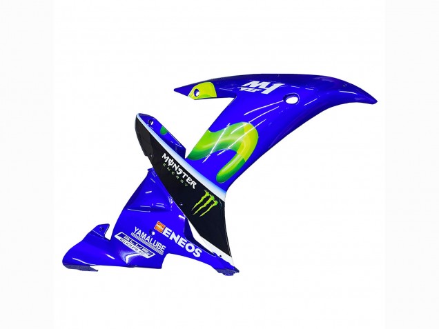Billige Yamaha YZF 1000 R1 Motorrad Verkleidung 2002-2003 - Blau Schwarz Grun MoviStar ENEOS Monster