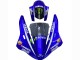 Billige Yamaha YZF 1000 R1 Motorrad Verkleidung 2002-2003 - Blau Schwarz Grun MoviStar ENEOS Monster
