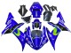 Billige Yamaha YZF 1000 R1 Motorrad Verkleidung 2002-2003 - Blau Schwarz Grun MoviStar ENEOS Monster